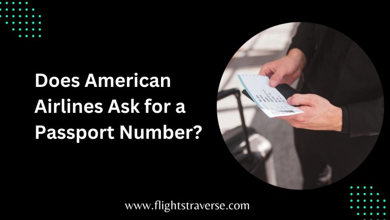 Does American Airlines Ask for a Passport Number?