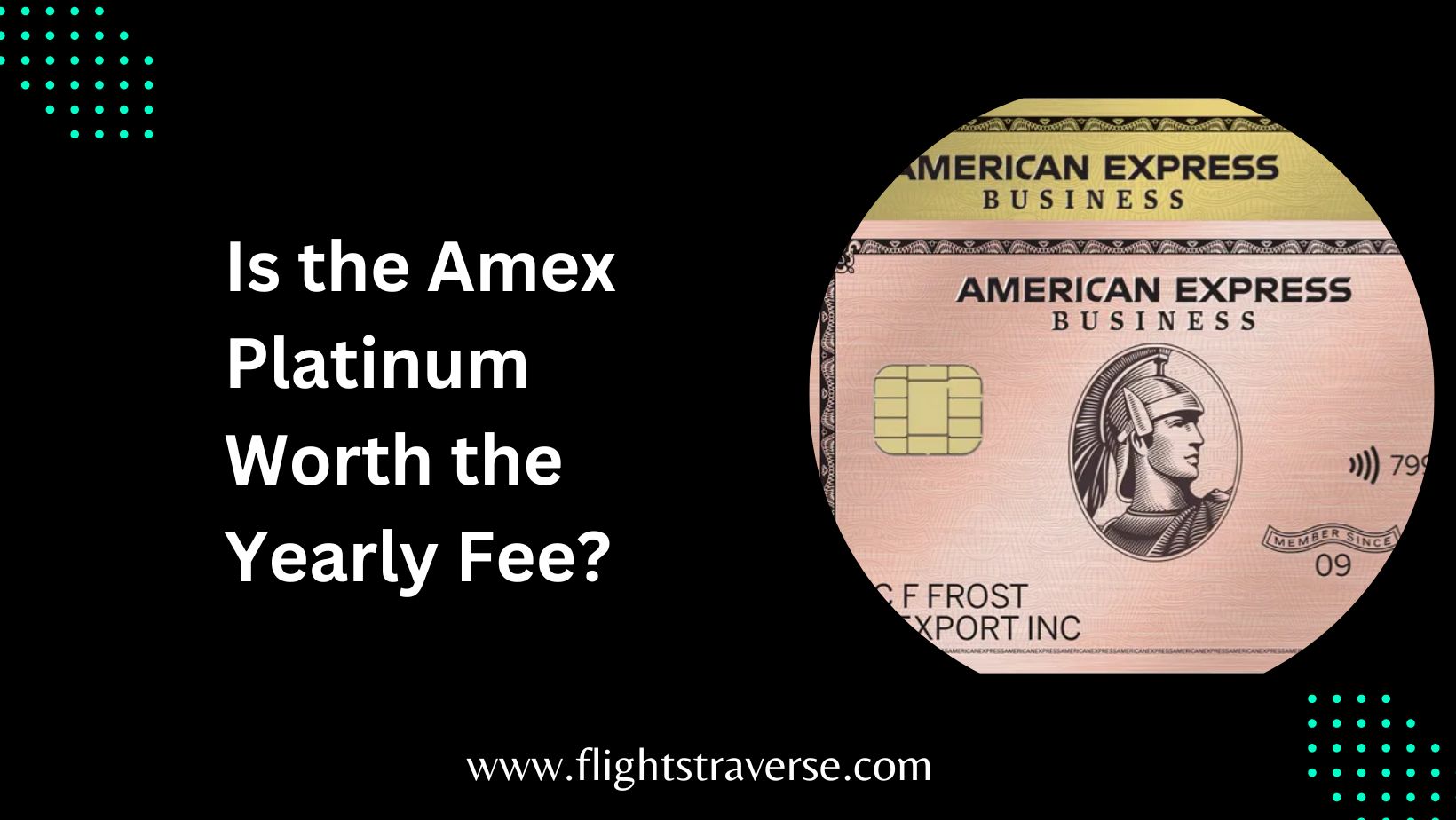 Is the Amex Platinum Worth the Yearly Fee?